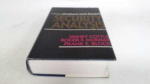 Security analysis fifth - analysis:,