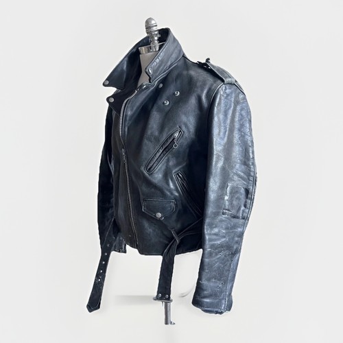 Giacca biker nera schott - giacca,
