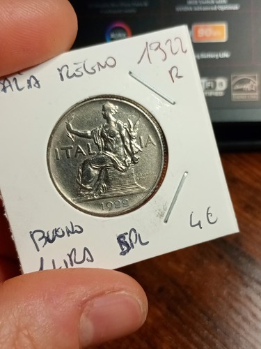 Moneta italia regno buono - buono, 1