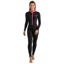Tuta intera Open Box Cressi Skin Scuba Dive - Nero/Rosa - Small
