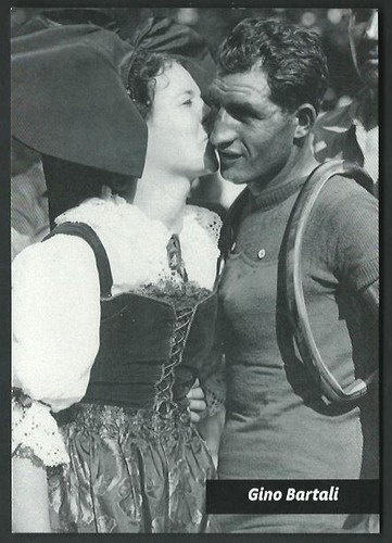 Gino bartali cartolina - gino,