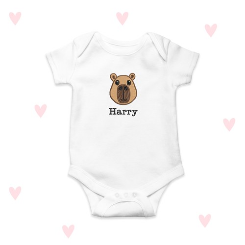 Capybara baby grow vestiti - capybara,