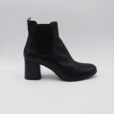 Scarpe Bocacci Tg 41 Stivaletti Nero Pelle 27CN