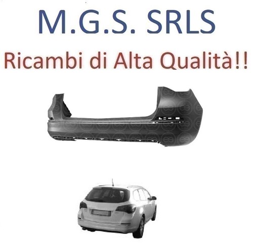Paraurti posteriore con primer - posteriore,