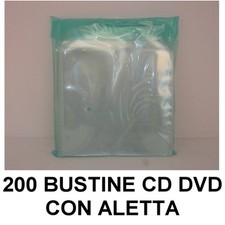 200 BUSTINE PORTA CUSTODIA CD