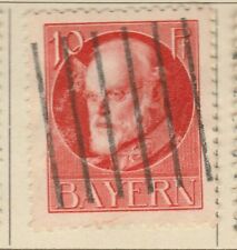 A6P11#41 German States Bavaria 1914-15 10pf used