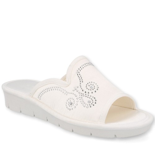 Pantofola sposa raso con - sposa,