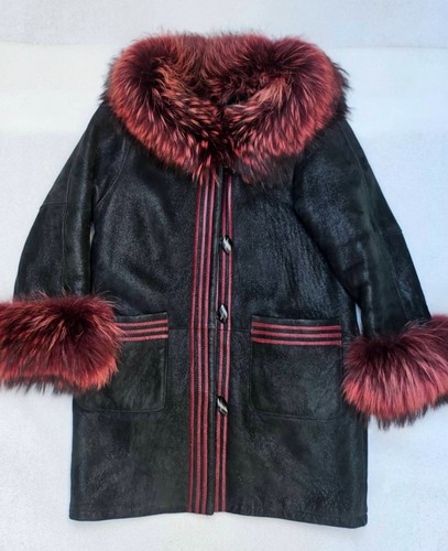 Cappotto donna vintage montone