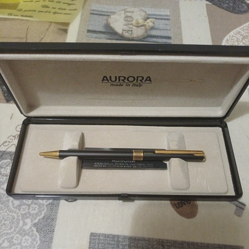 Penna aurora placcata - aurora, oro