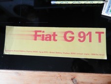 AVIAZIONE MILITARE ITALIANA AEREO TURBOGETTO FIAT G 91 T PRESENTAZIONE PUBBLICIT