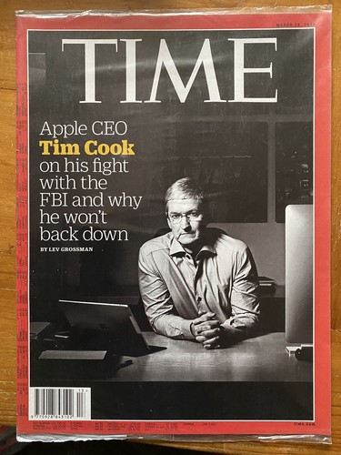 Time magazine 2016 - magazine, apple