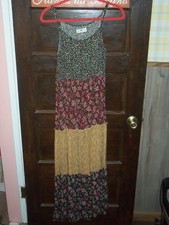 Maxi abito Natural Life stampa