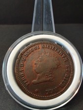 5 Tornesi Del 1819 Francesco I di Borbone In "ECCELSA PATINA" al  NATURALE...