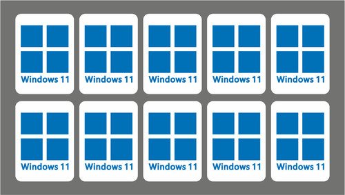 Adesivi windows 11 - 80,