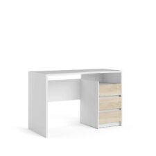 Scrivania con 3 cassetti CERANESI in laminato, LAP 120,2 x 76,4 x 56,1 cm