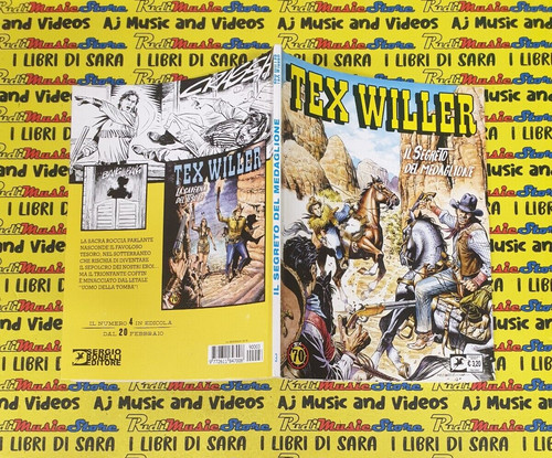 Fumetto comics tex - tex, willer