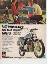 advertising Pubblicità- MOTO GILERA 125 5V ARCORE  1973 MOTO EPOCA MOTOSPORT