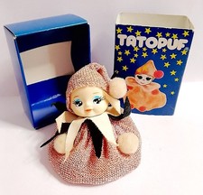 TATOPUF 80s Gig italy bozo clown bean doll - mini bambola in box rara pink