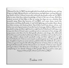 Fridge Magnet Psalms Chapter