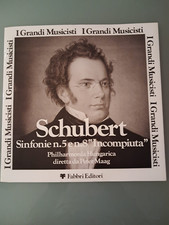 VINILE - I GRANDI MUSICISTI FABBRI : SCHUBERT SINFONIE  5 E 8 - SYMPHONIES 5 E 8