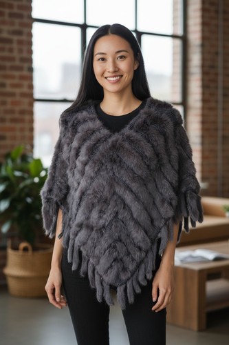Poncho donna vera - , di