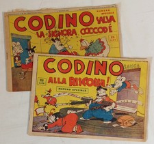 CODINO SUPPLEMENTI ALBI CRICHE CROC 1/2 serie completa  Ed. Edital 1947 !!!