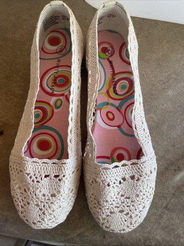 Balletto piatto bianco cervo