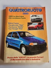 Prova Della Ferrari 456 Gt , Arrivano Le Nuove Fiat Lancia Alfa ^ QR 01/1993