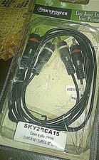 CAVO RCA AUDIO STEREO SERIE PREMIUM SKY POWER ACCESSORI IT-CONTATTI DORATI(NUOVO