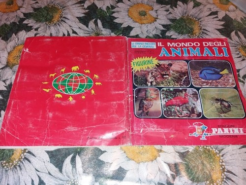 Album panini figurine - album, mondo