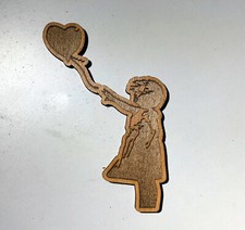 BANKSY PALLONCINO  MAGNETE