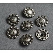 SET 6  BOTTONI GRANDI  STILE TIROLESE 3,5 cm