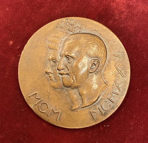 2550 medaglia bronzo re - medaglia, in