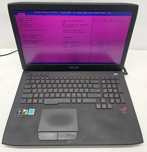Asus rog g751j laptop - rog, 17.3"