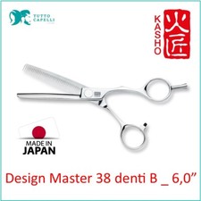 Forbice Sfoltitrice parrucchiere KASHO DESIGN MASTER offset 38 denti 6,0" M
