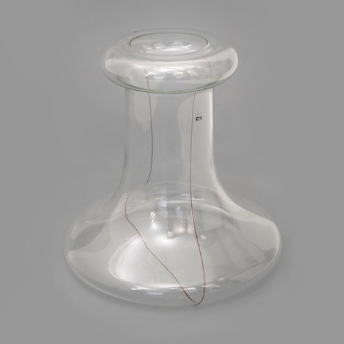 Vaso vetro trasparente - vaso,
