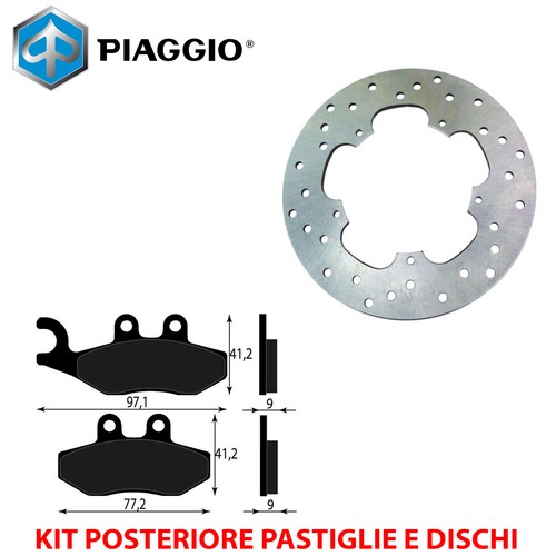 Kit freno pastiglie dischi - e,