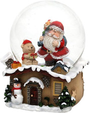 Sfera Di Neve Con Babbo