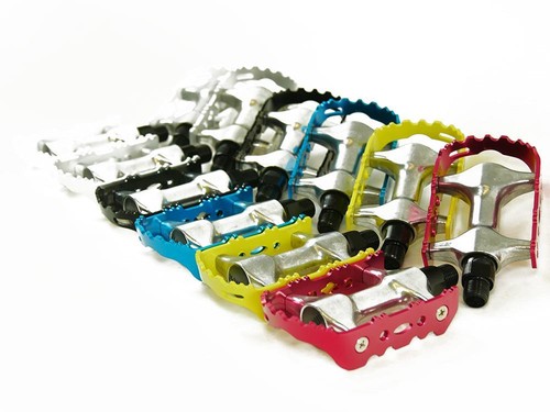Coppia pedali bici alluminio