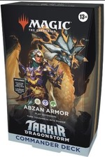 Magic Commander Deck "Abzan Armor" Tarkir Dragonstorm English Mazzo Sealed Mtg