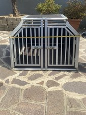 Gabbia doppia auto per cani - da,