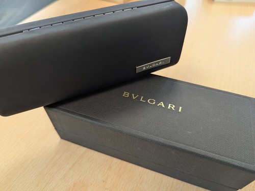 Bvlgari custodia occhiali nera - occhiali,
