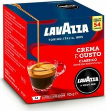 54 108 216 432 Cialde Capsule Caffè Lavazza a modo mio Miscela CREMA E GUSTO !