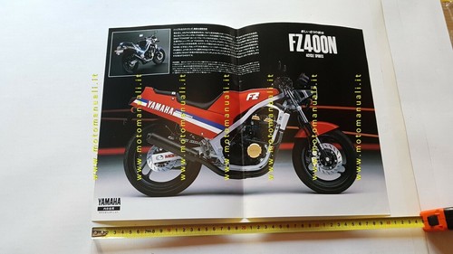 Yamaha 400 1985 depliant - yamaha,