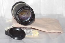 Télé objectif M42 135mm f2,8 SOLIGOR, avec bouchons, pare-soleil et housse, TBE