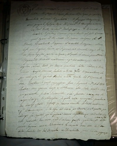 Avellino 1842 manoscritto - avellino,