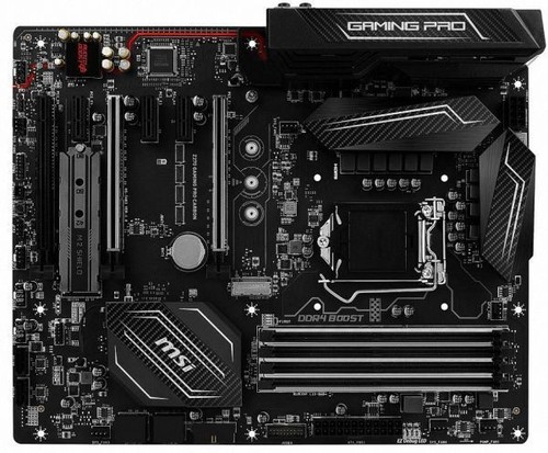 Msi z270 gaming pro carbon - carbon, lga