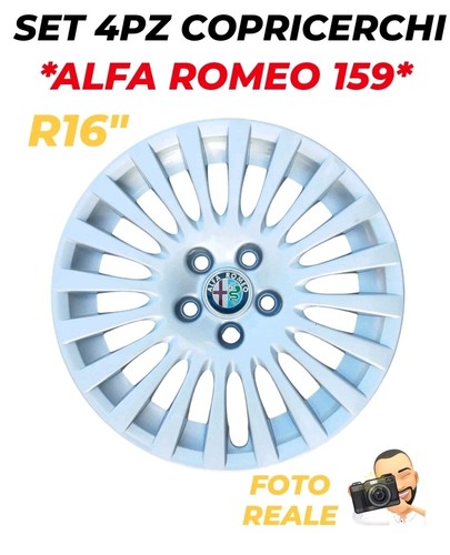 Set copricerchi coppa - coppa, ruota
