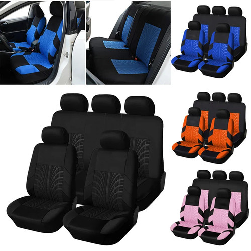 Set coprisedili auto ricamati - set,