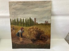Vecchio dipinto olio su - dipinto, a